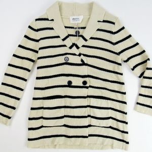 Alice Blue striped cardigan sweater stitch fix